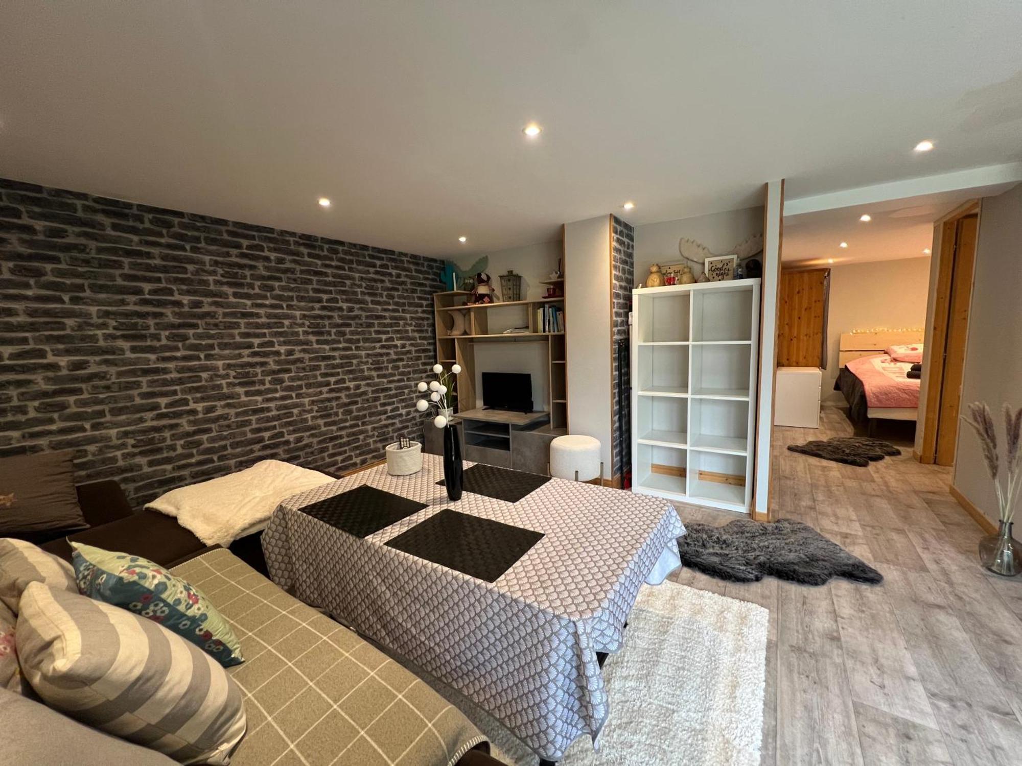 Les Saisies - La Petite Vardache - Alcove 27 M2 - 1 Lit 140 - Parking - Local Velo